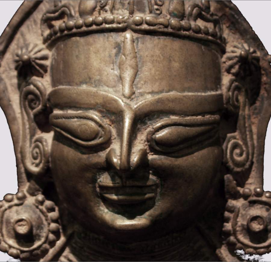 Portable relief of the goddess Parvati-Durga