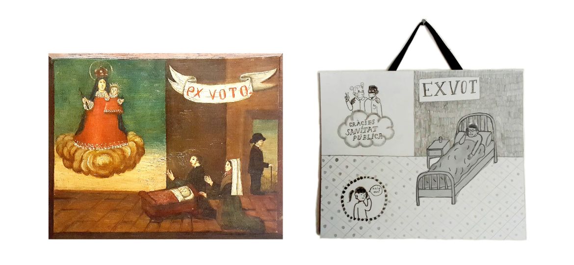 Exvotos: Dibujando pequeños milagros 