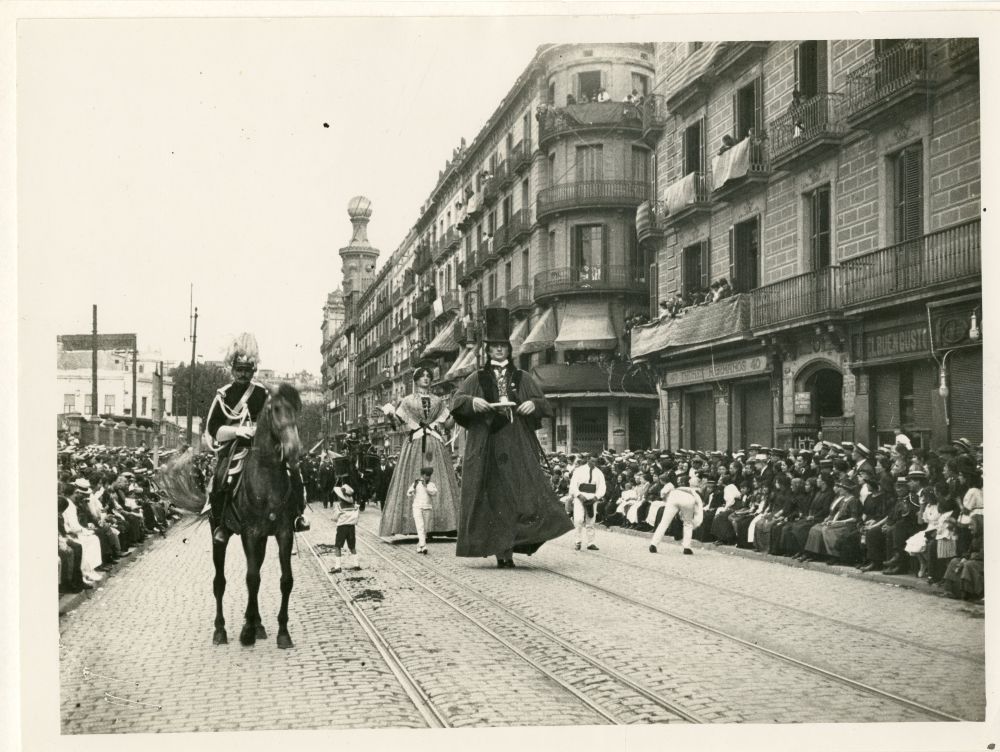 Corpus carrer Pelai, 1912