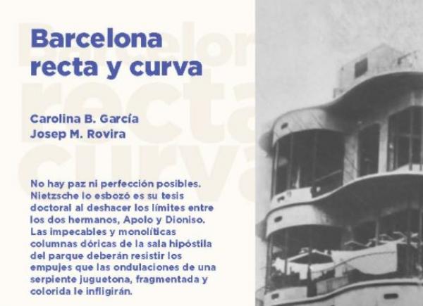  Fragment portada 'Barcelona recta y curva'