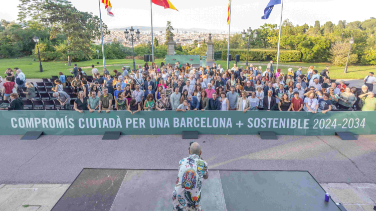 Gent al parc compromís sostenible