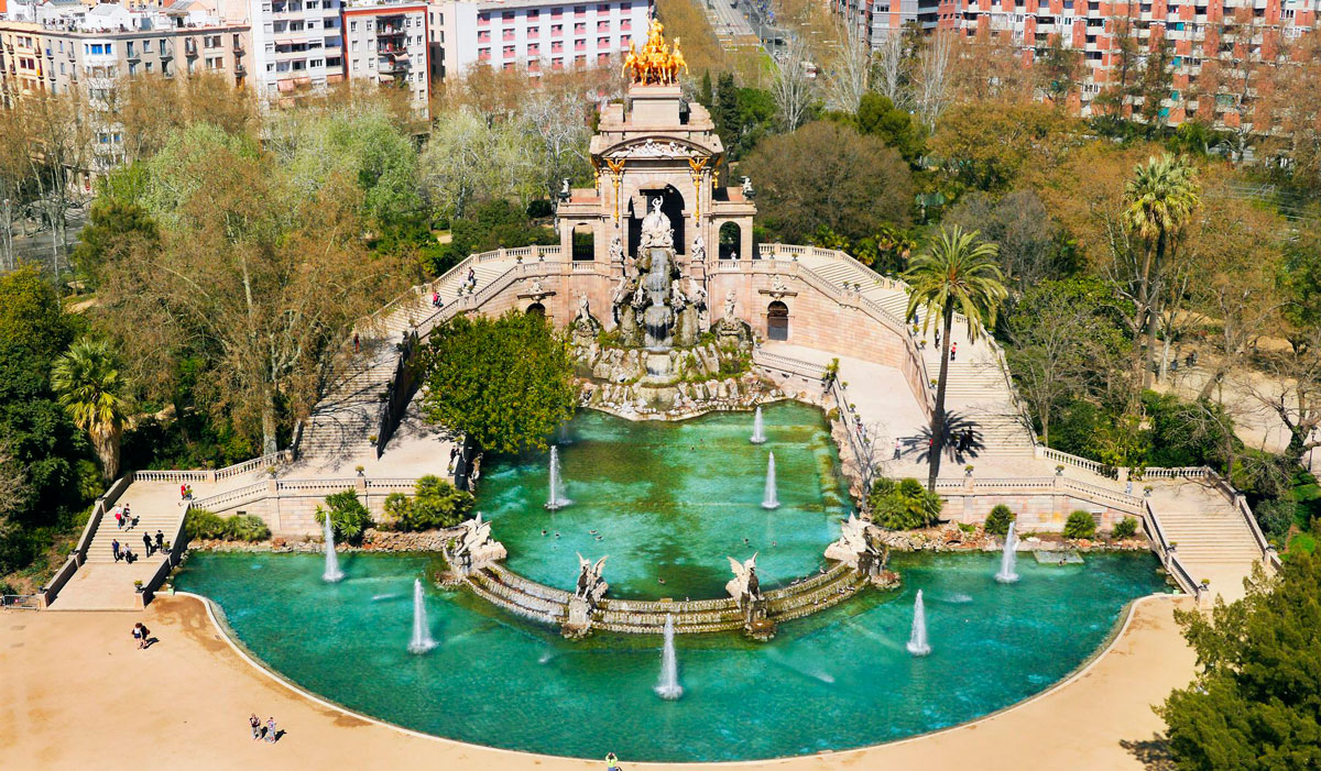 Photo of the Ciutadella park