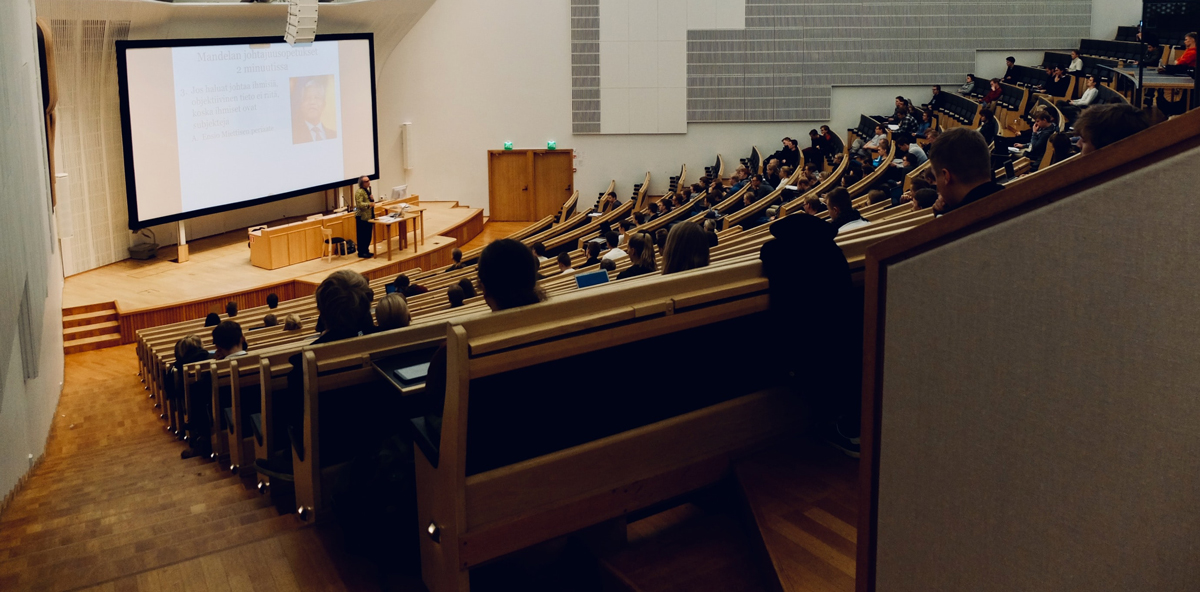 Imagen de una aula universitaria