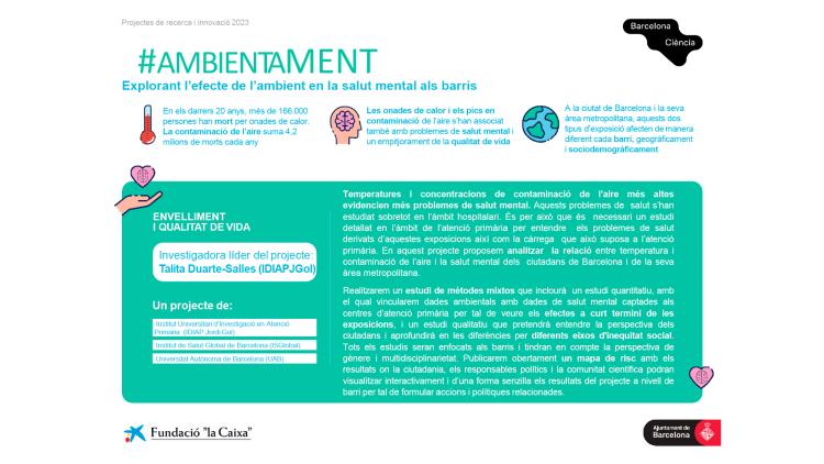 AMBIENTAMENT - Exploring the effect of the environment on mental health in neighbourhoods
