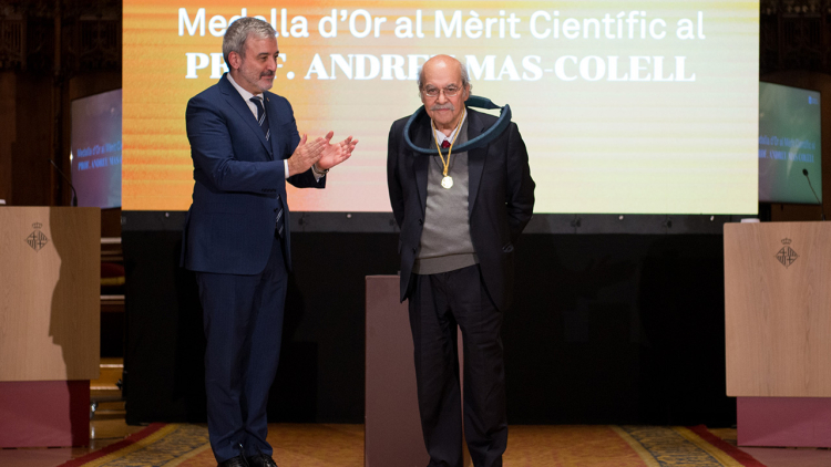 Medallas de Oro al Mérito Científico 2023 - Andreu Mas-Colell
