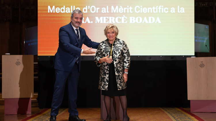 Medallas de Oro al Mérito Científico 2023 - Mercè Boada Rovira