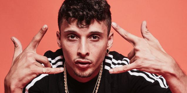 Fotografía promocional del cantante andaluz de rap Ayax 