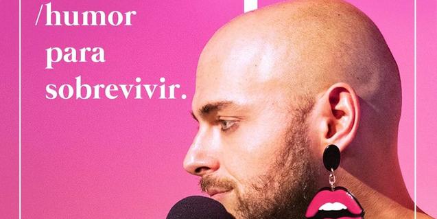 Andrea Farina en el cartel del monólogo 'Finóquio'