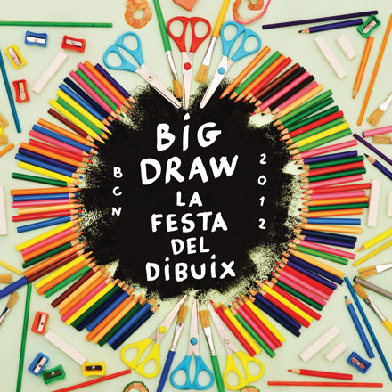 Presentació del Big Draw Barcelona 2012