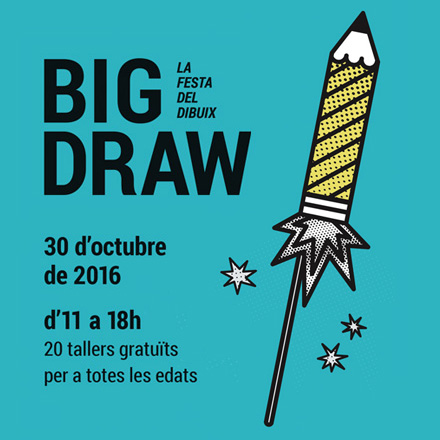 Presentació del Big Draw Barcelona 2016