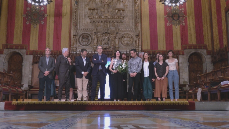 Premi de Poesia Jocs Florals de Barcelona a Glòria Coll Domingo