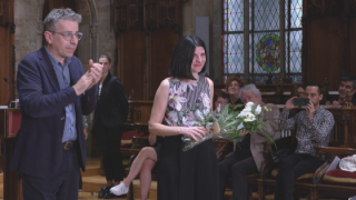 Premi de Poesia Jocs Florals de Barcelona a Glòria Coll Domingo