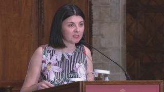 Premi de Poesia Jocs Florals de Barcelona a Glòria Coll Domingo