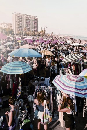 Imatge del mercat de segona mà, Lost & Found, de Barcelona.