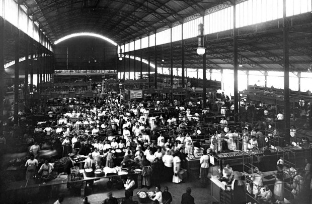 Mercado Abaceria Central Gràcia 1913