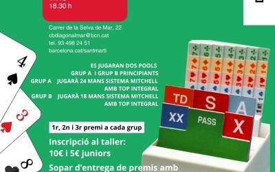 Dos grups, juniors i seniors, sistema Mitchell