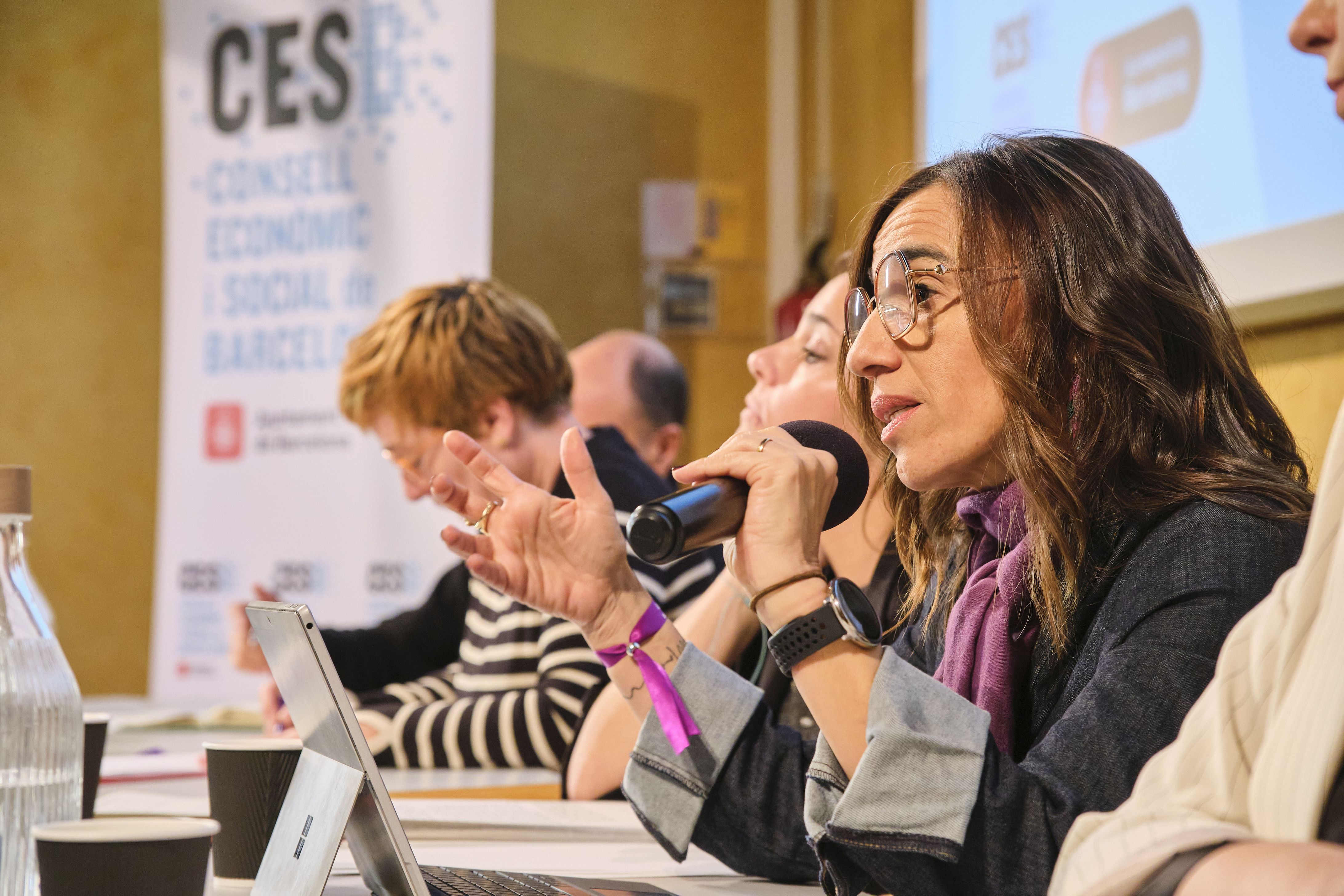 Jornada Fluxos migratoris. 25-11-2025. Ponent Eva Gajardo d'UGT