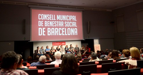 Sessió plenària del Consell Municipal de Benestar Social de Barcelona