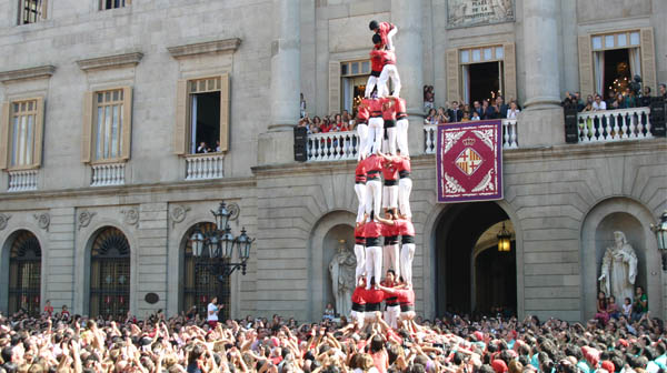 Castellers De Barcelona Cultura Popular