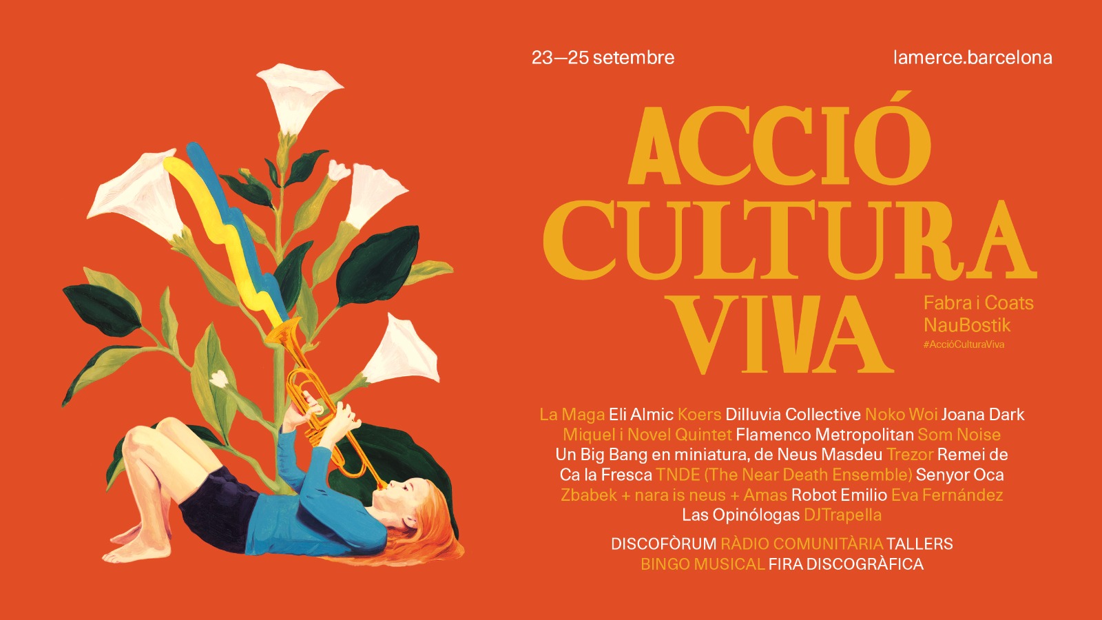 Cartell Acció Cultura Viva 2022