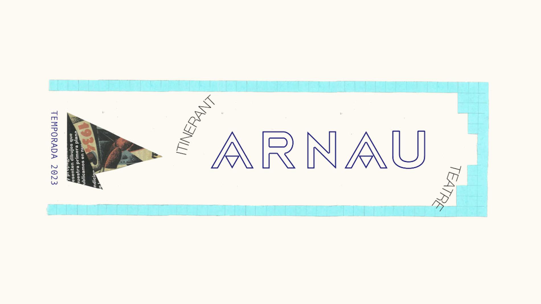Imagen de la temporada 2023 del Teatro Arnau Itinerant con logo