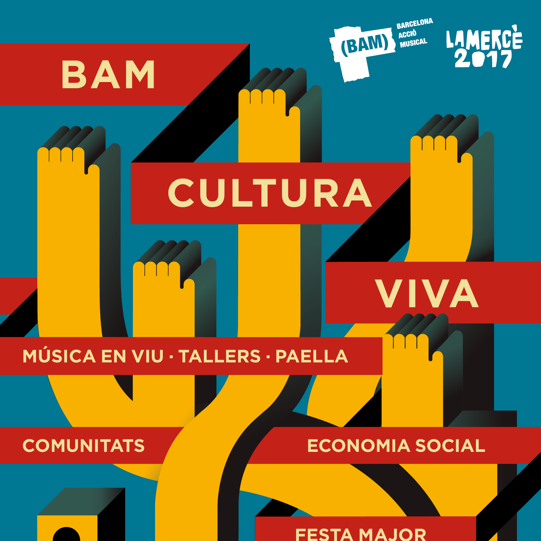 Cartell BAM Cultura Viva 2017
