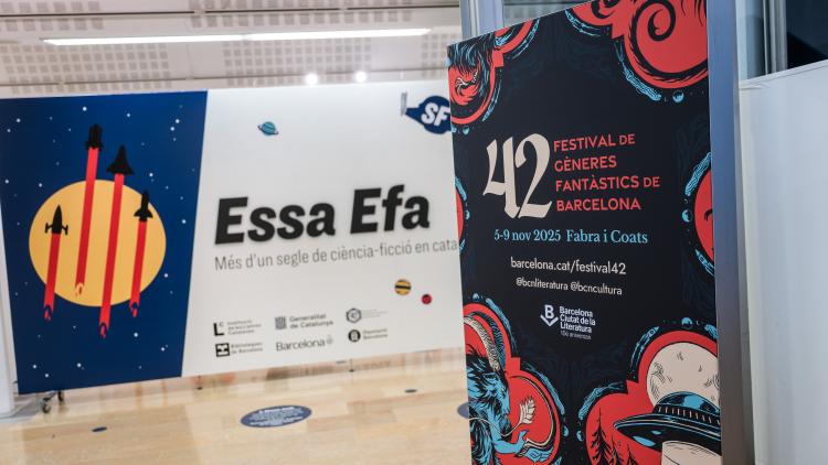 EXPOSICIÓ 'ESSA EFA. MÉS D'UN SEGLE DE CIÈNCIA-FICCIÓ EN CATALÀ' 1