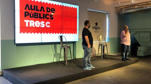Aula de públics amb el TRESC