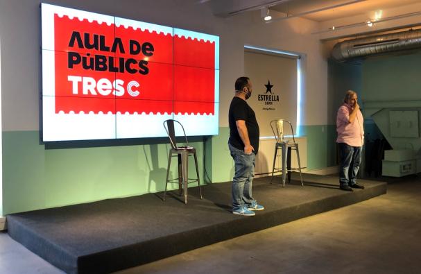 Aula de públics amb el TRESC