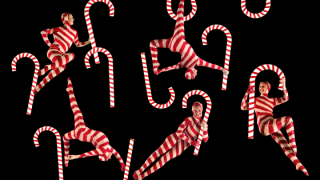 Espectacle de dansa aèria de la companyia Sacude © Brava Arts