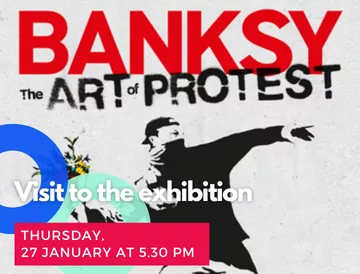 Banksy, the art of protest. Visit to the exhibition