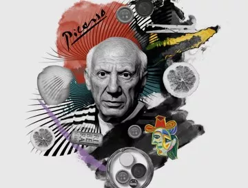 Picasso collage