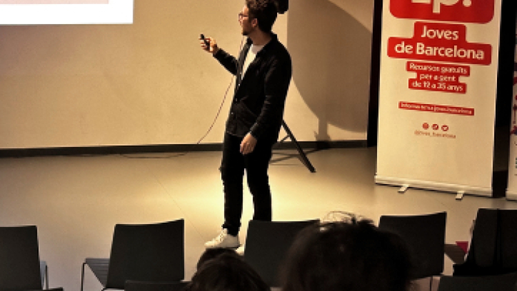 Activitat de l'Assessoria en emprenedoria de Joves de Barcelona