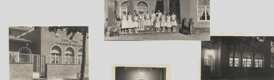 Varis de la 'casa cuna'. Amics de la Fabra i Coats