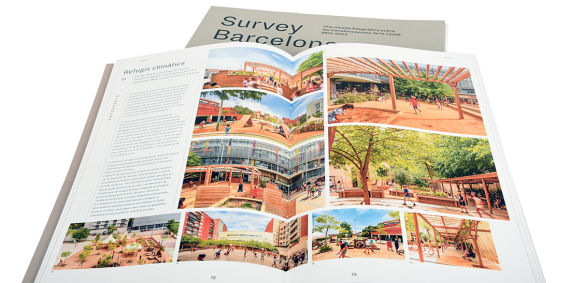 Llibre: Survey Barcelona. Una mirada fotogràfica sobre les transformacions de la ciutat, 2015-2023. Ajuntament de Barcelona, 2023. 