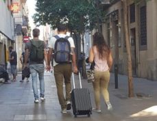 turistes maletes