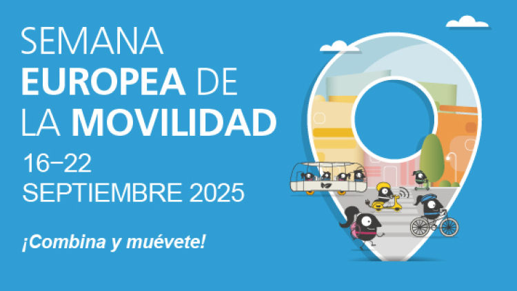 Semana Europea de la Movilidad 16-22 Septiembre 2025 Combina y muévete