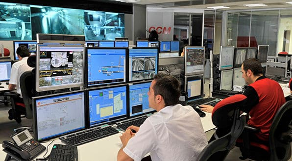 Centre de control de metro de Transports Metropolitans de Barcelona