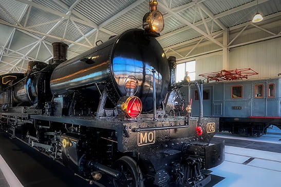 L'Espai de la via mètrica vehicles històrics de ferrocarrils