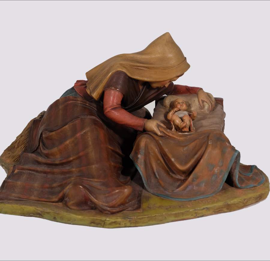 Nativity scene figure (Madonna with Child)