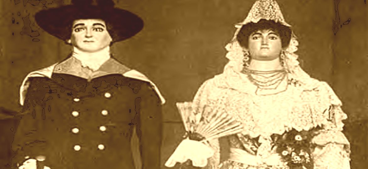 Gegants de la Caritat el 1902