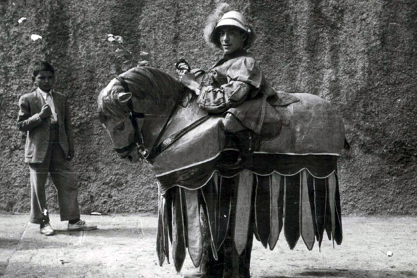 Cavallet del ball de Turcs i Cavallet La Patum Berga 1947