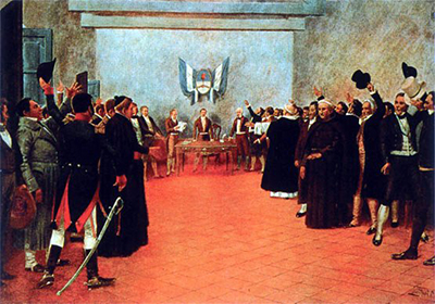 Pintura del congrés de Tucuman, declaració d'independència de l'Argentina