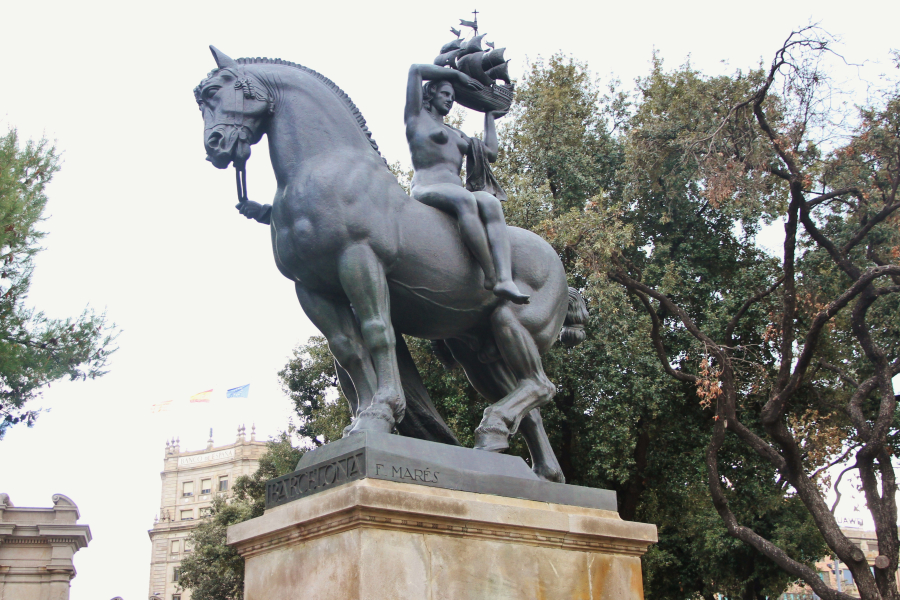 La Barcelona de Frederic Marès. Itinerari per la ciutat de Barcelona a través de les obres públiques de l'escultor 3