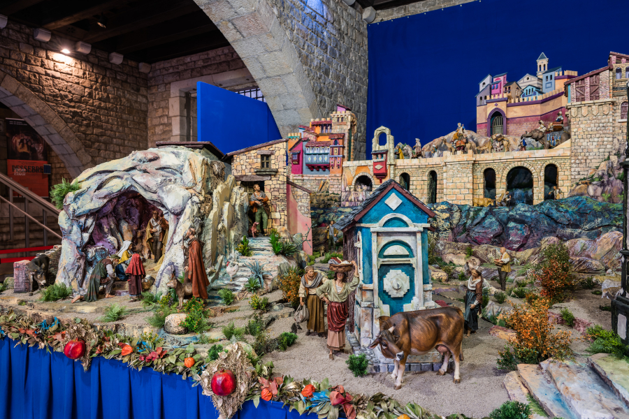 Pessebre tradicional de Barcelona