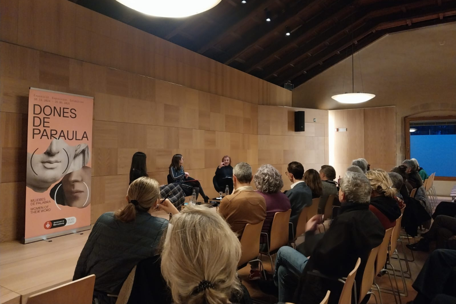 Taula rodona al voltant de l’exposició 'Dones de paraula'