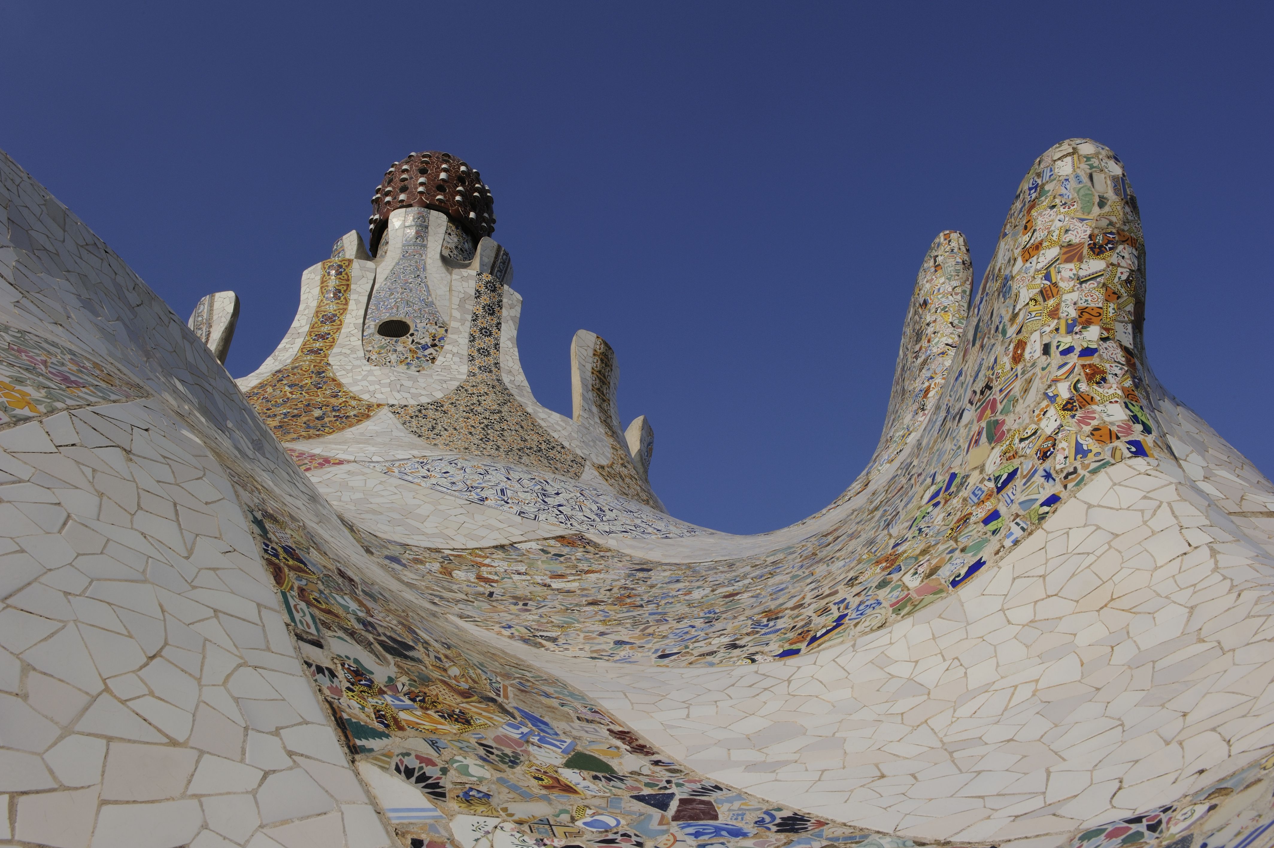 Imatge exterior de la Casa del Guarda del Park Güell