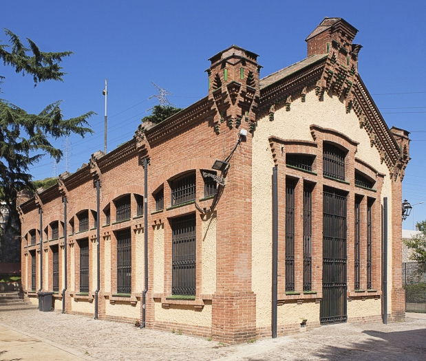 Vista exterior de la Casa de l'Aigua