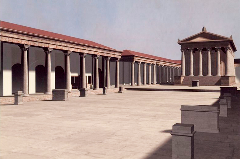 9. El fòrum i l’espai públic de la ciutat romana