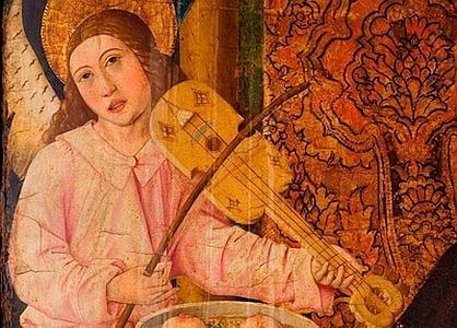 Detall del retaule de Santa Àgata del Maestro de Osma, final segle XV. Jordi Puig ©MUHBA